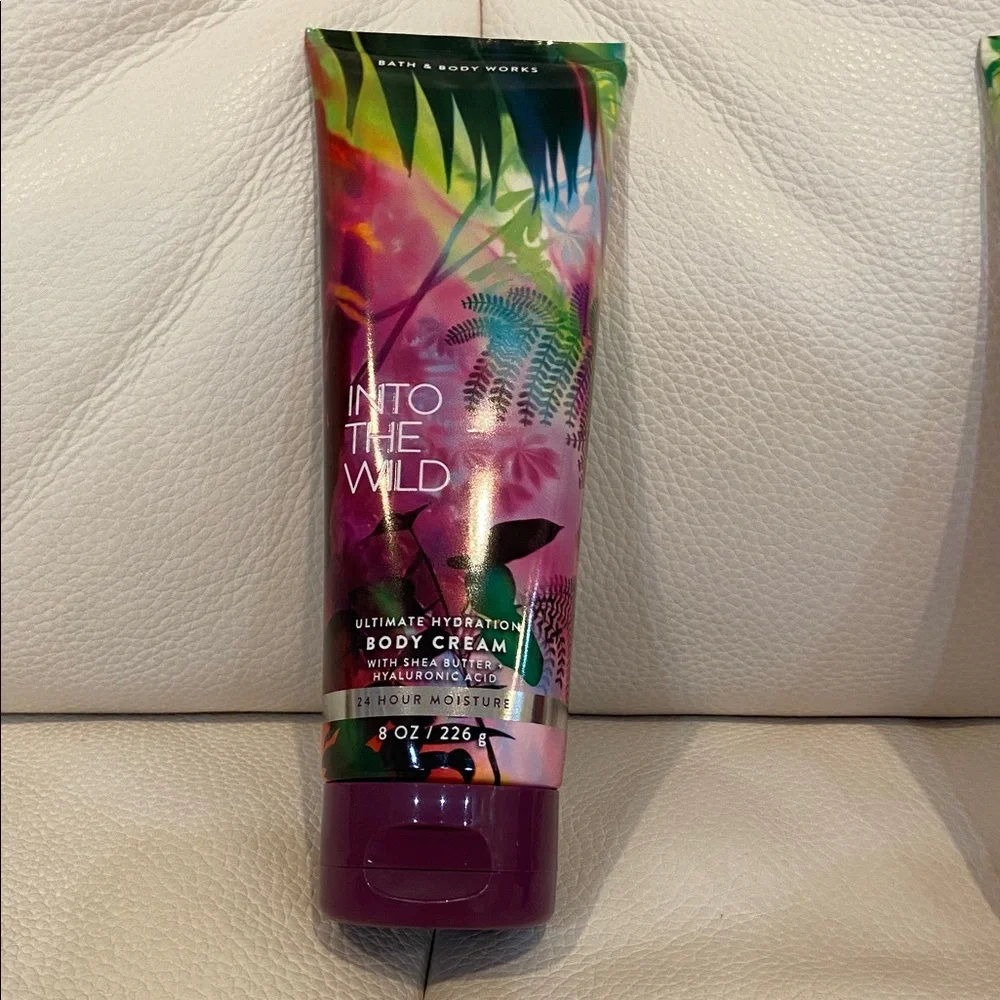 Bath & Body Works Into the Wild Body Wash , Lotion and Cream 3 Pieces Set